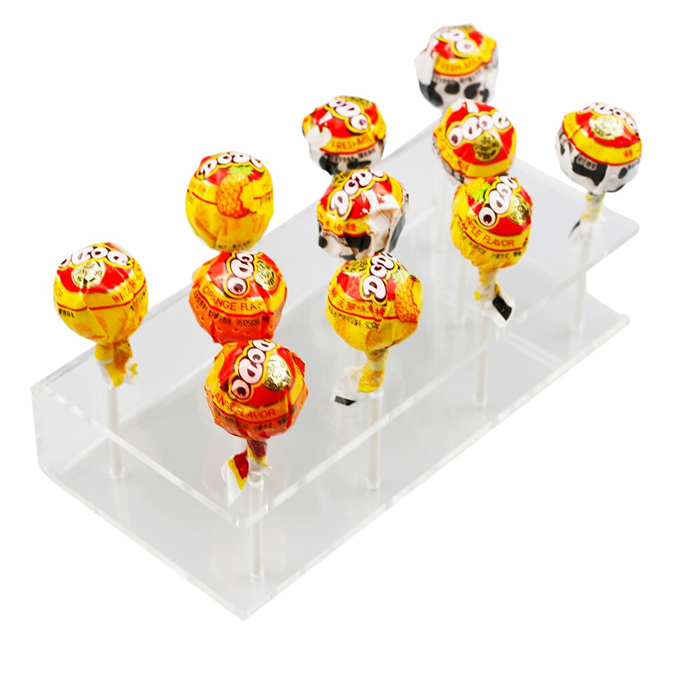 HMROVOOM Acrylic Lollipop Stand,Cake Pop Holder Display Rack for Wedding Party Bithday