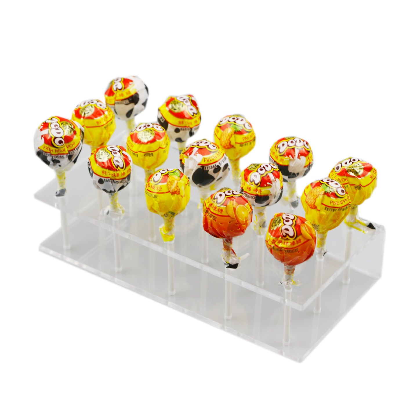 HMROVOOM Acrylic Lollipop Stand,Cake Pop Holder Display Rack for Wedding Party Bithday