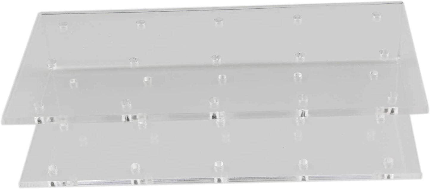 HMROVOOM 15 Holes Acrylic Lollipop Stand,Acrylic Lollipop Holder