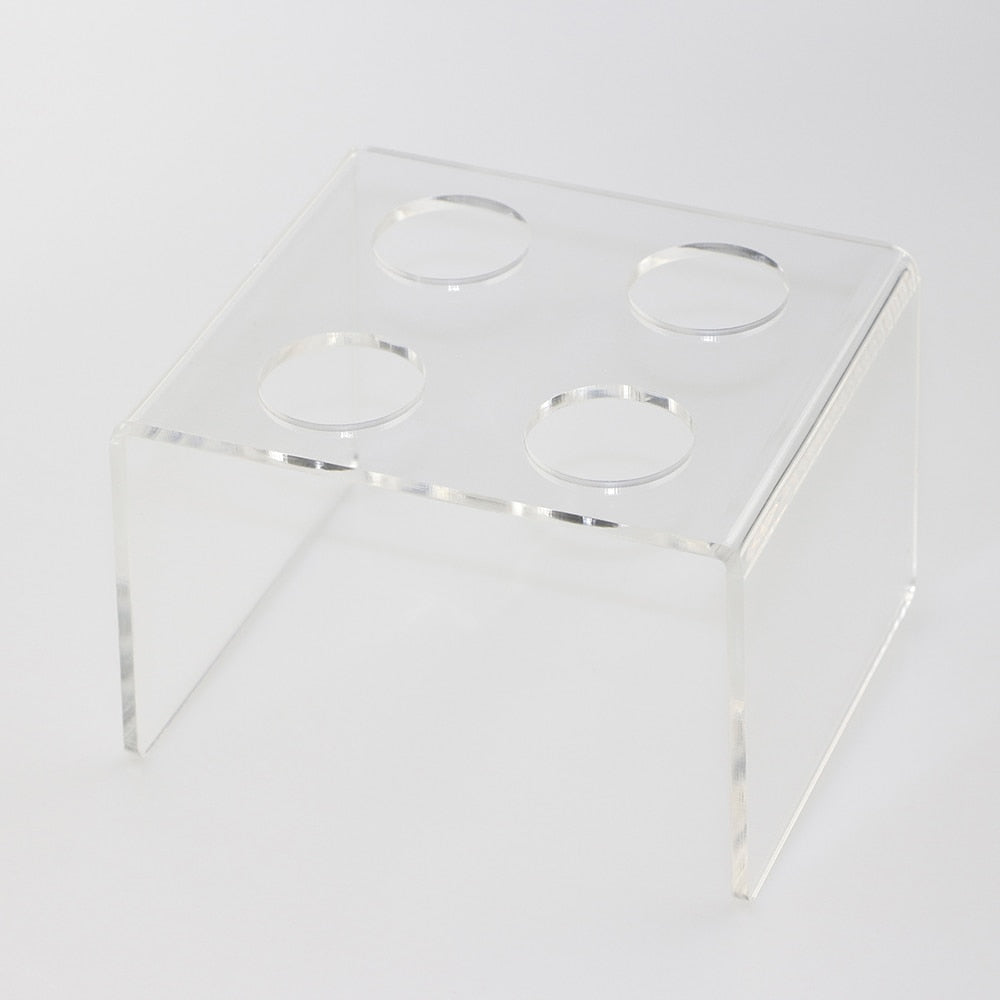 HMROVOOM Acrylic Ice Cream Cone Holder Stand,Acrylic Ice Cream Cone Holder Stand
