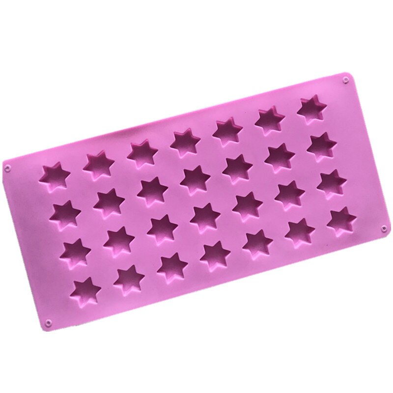 HMROVOOM 28 the three-dimensional pentagram chocolate mould crackers dice mould DIY baking mould