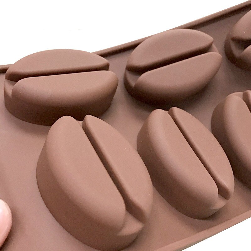 HMROVOOM 7 Coffee bean cake molds coffee bean molds baked ice molds