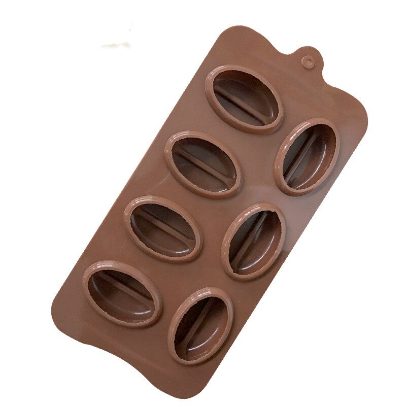 HMROVOOM 7 Coffee bean cake molds coffee bean molds baked ice molds
