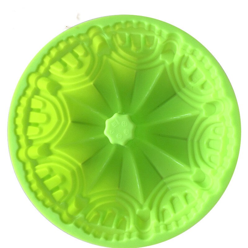 HMROVOOM Single Castle crown baking pan silicone cake mold Chiffon silicone disk