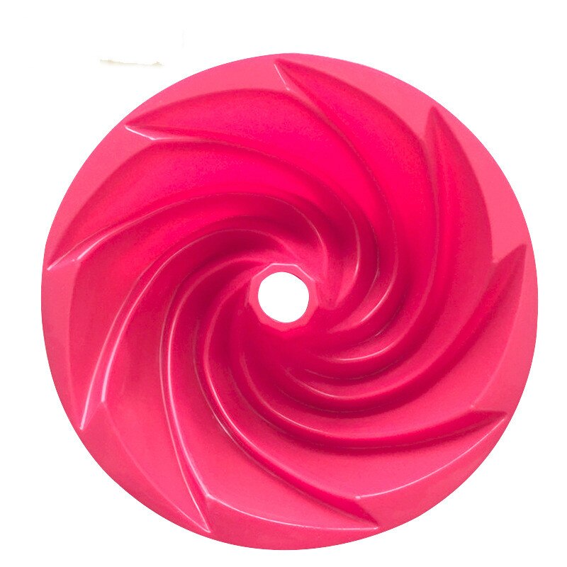 HMROVOOM Single swirl silicone cake mold grill silicone cake mold tray