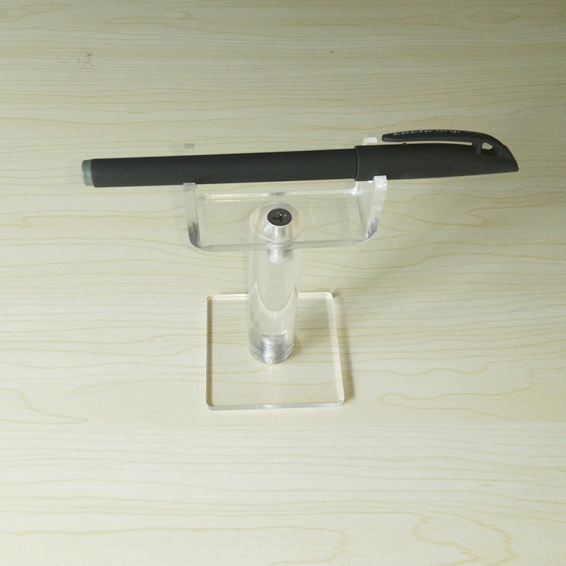 HMROVOOM New display pen holder one hole transparent acrylic pen holder brush display stand cosmetic eyebrow pencil holder
