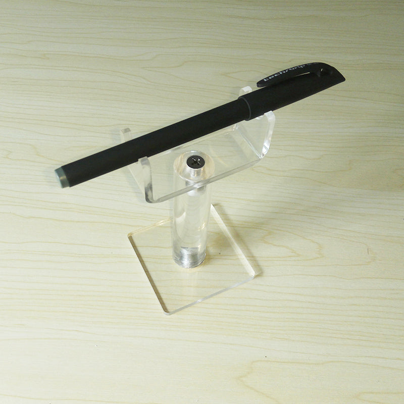 HMROVOOM New display pen holder one hole transparent acrylic pen holder brush display stand cosmetic eyebrow pencil holder