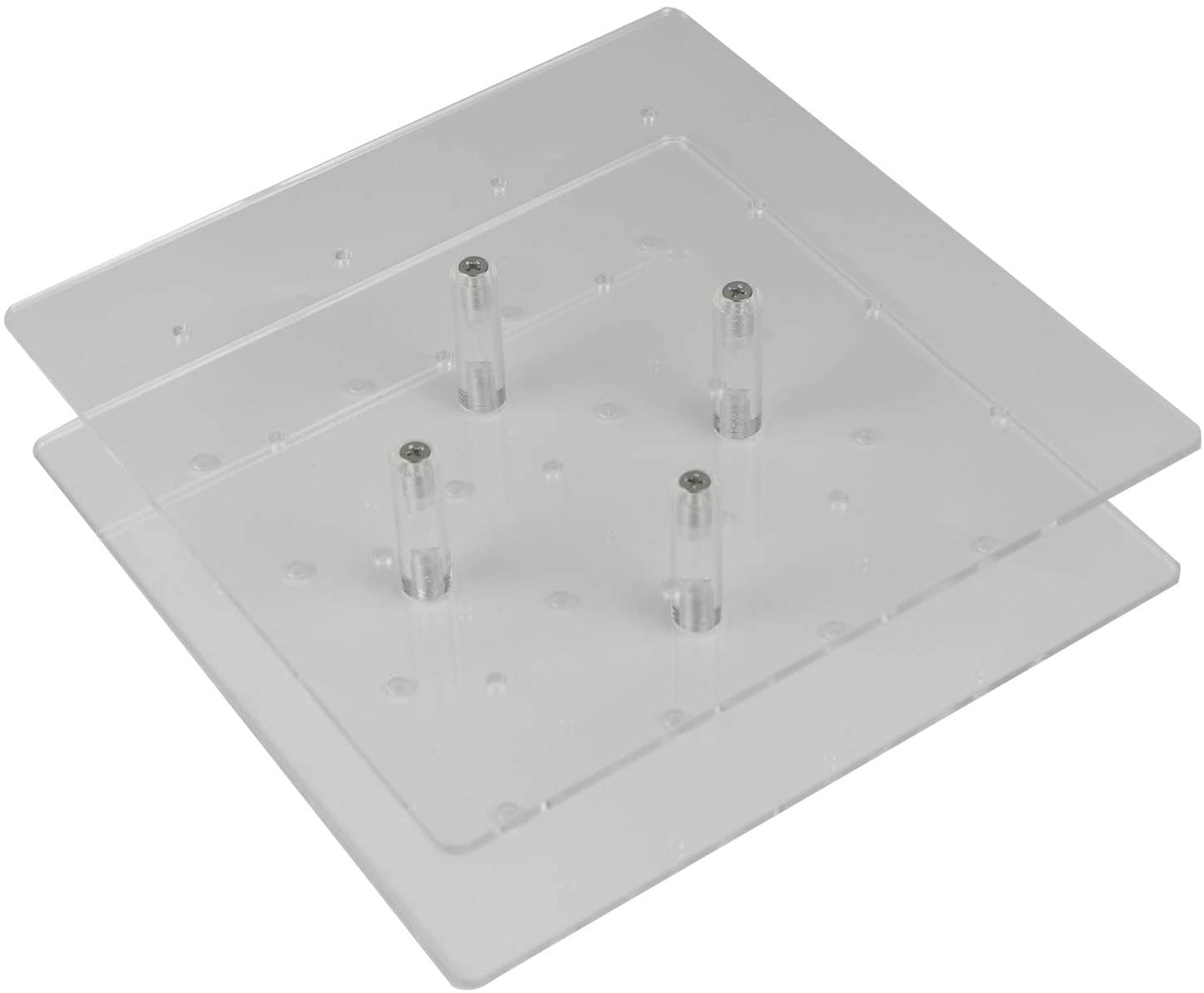 HMROVOOM 16 Holes Square Acrylic Lollipop Stand