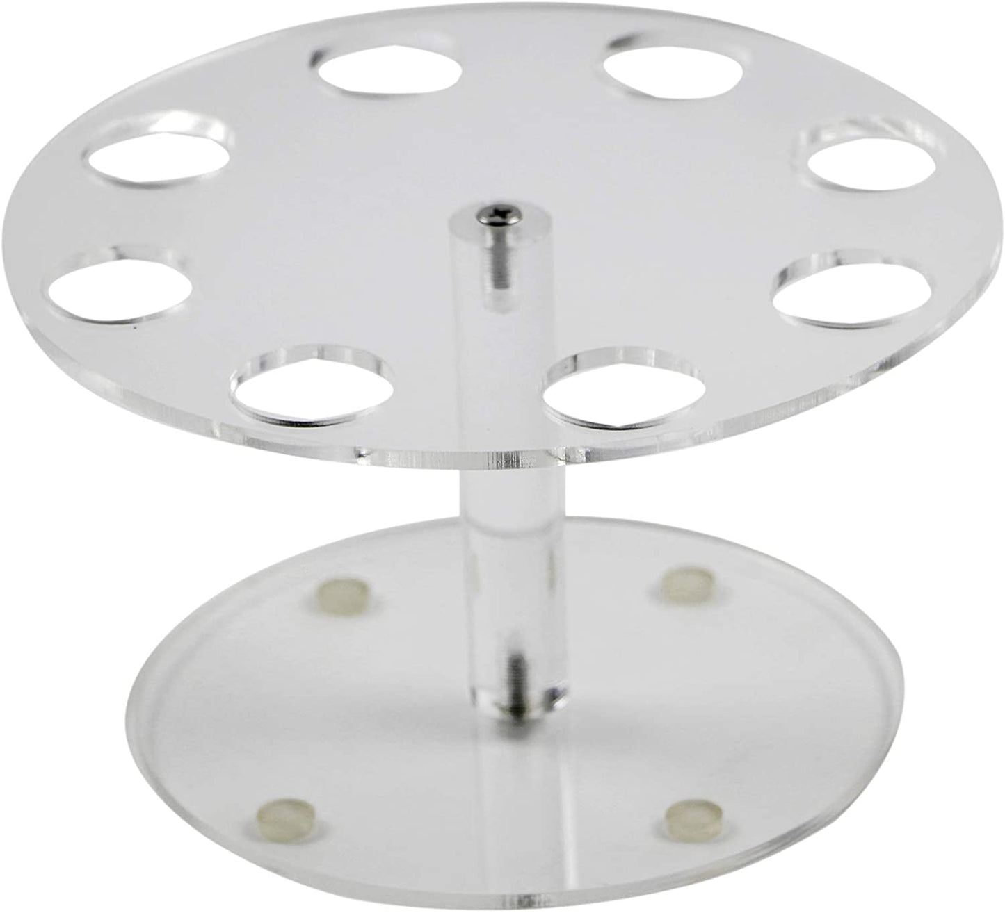 HMROVOOM Dishers for Ice Cream/Acrylic Ice Cream Stand (8 holes Round Shape)