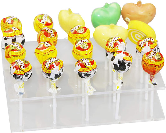 HMROVOOM Acrylic Lollipop Stand (20Holes)