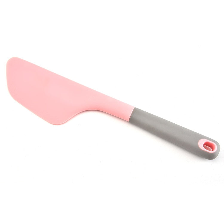 HMROVOOM Silica gel scraper spatula, butter butter scraper cake baking scraper tool