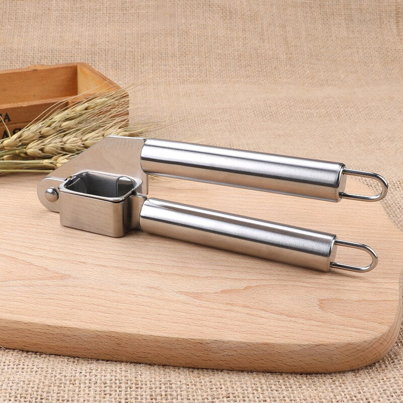 HMROVOOM Stainless steel garlic press multi-functional garlic device