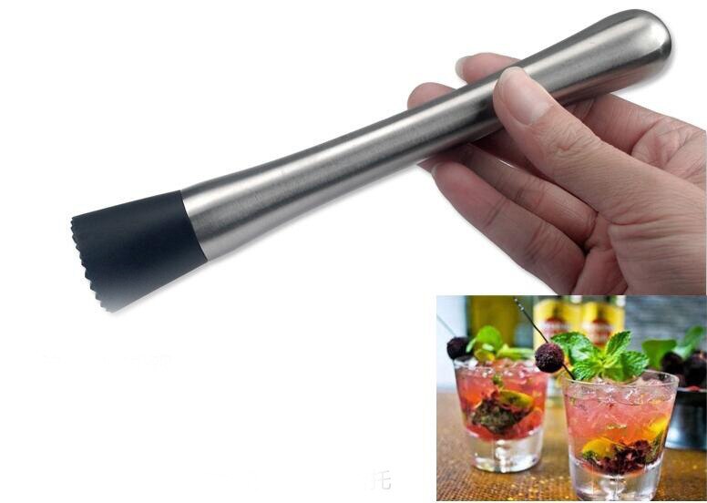 HMROVOOM Stainless steel wine bar press lemonade slice plastic ice bar plastic ice ba